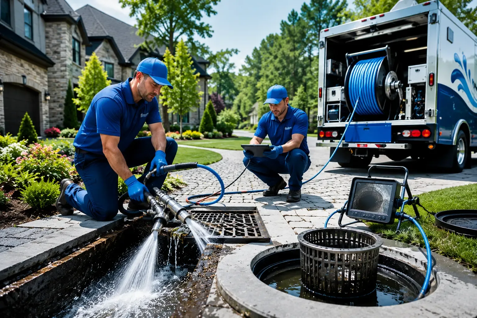 Local outdoor drain cleaning professionals in Hartsburg, MO